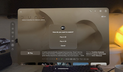 画像ギャラリー No.009のサムネイル画像 / AppleのXR HMD「Vision Pro」が6月28日に国内発売決定！　ゲーム・エンタメ目線で見たときの価値は？