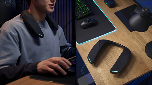 画像ギャラリー No.002のサムネイル画像 / HDMIでゲーム機，Bluetoothでスマホとつなげられるゲーマー向けネックバンドスピーカー「SC-GNW30」が6月20日発売
