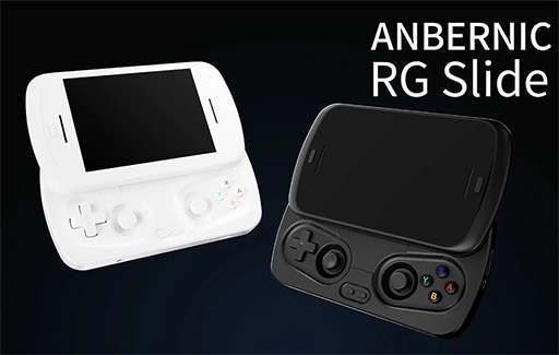 画像ギャラリー No.002のサムネイル画像 / PSP Go風のスライド型Androidゲーム機「RG Slide」発表。レトロゲーム向けの携帯型ゲーム機だ