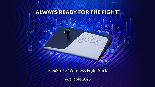 画像ギャラリー No.002のサムネイル画像 / PS5ブランド初のアーケードスティック，その名は「FlexStrike Wireless Fight Stick」。多彩な機能を備えるワイヤレスアケコンだ