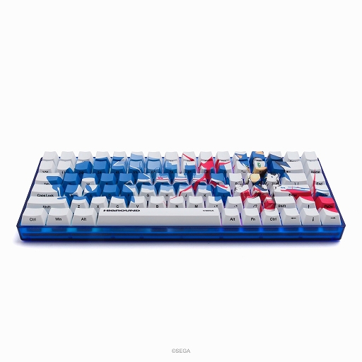 画像ギャラリー No.005のサムネイル画像 / ソニックやドリームキャストとコラボした，クールなキーボードやマウスパッドがHigroundから発売