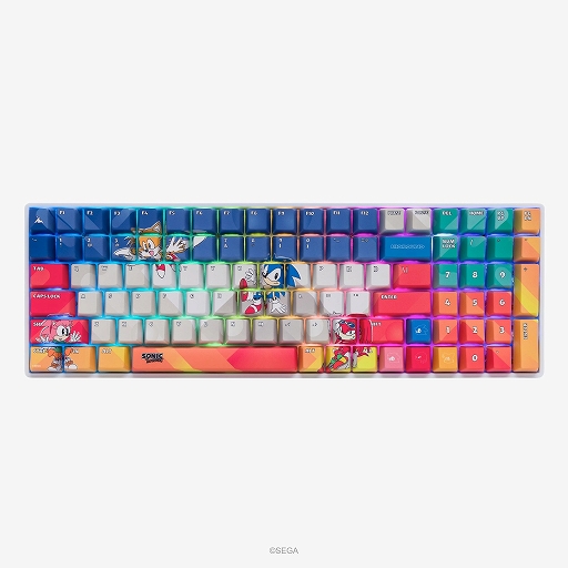 画像ギャラリー No.006のサムネイル画像 / ソニックやドリームキャストとコラボした，クールなキーボードやマウスパッドがHigroundから発売