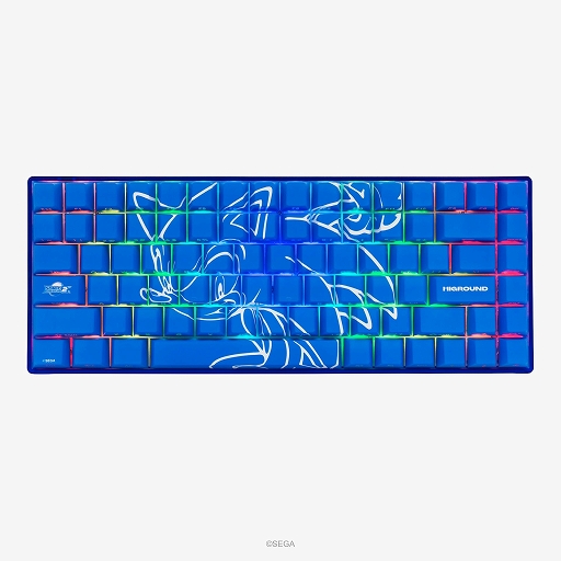 画像ギャラリー No.008のサムネイル画像 / ソニックやドリームキャストとコラボした，クールなキーボードやマウスパッドがHigroundから発売
