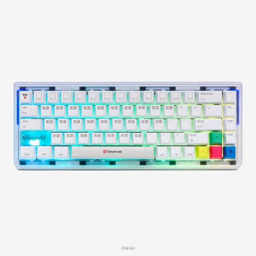 画像ギャラリー No.009のサムネイル画像 / ソニックやドリームキャストとコラボした，クールなキーボードやマウスパッドがHigroundから発売