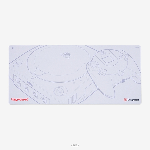 画像ギャラリー No.014のサムネイル画像 / ソニックやドリームキャストとコラボした，クールなキーボードやマウスパッドがHigroundから発売