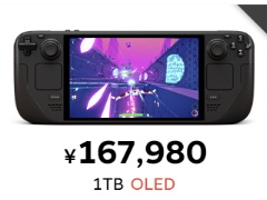 ��Steam Deck OLED�ס�4���ߤ���5���߶᤯���;夲��512GB��ǥ뤬13��7980�ߡ�1TB��ǥ뤬16��7980�ߤ�