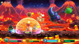 画像ギャラリー No.012のサムネイル画像 / Switch「スーパーカービィハンターズ」がNintedo Direct終了後の本日配信決定。基本プレイ無料で4人マルチプレイ可能