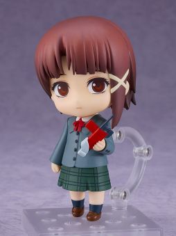 画像ギャラリー No.003のサムネイル画像 / アニメ「serial experiments lain」のフィギュア「ねんどろいど 岩倉玲音」，2025年3月に発売。予約受付開始