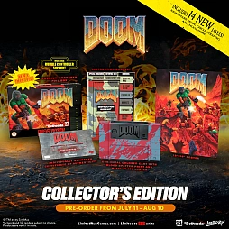 画像ギャラリー No.002のサムネイル画像 / 約30年の時を経て，SNES向け「DOOM」の特別版がLimited Run Gamesから登場。新設計基板採用の“完全版”