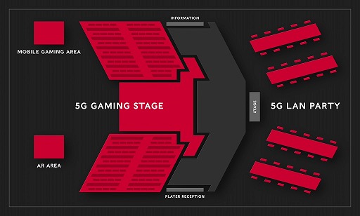 画像ギャラリー No.007のサムネイル画像 / NTTドコモ，TGS 2019会場でときど選手対ウメハラ選手の「SFV」による対戦をARで披露。5G対応スマホを使った対戦イベントも実施