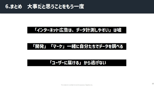 画像ギャラリー No.040のサムネイル画像 / ［CEDEC 2023］「スマホゲーム広告の『嘘』」レポート。数字に絡む思惑を認識し，“ユーザーに届ける”から逃げない大切さが語られた