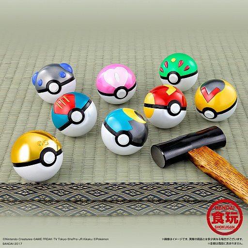 画像ギャラリー No.001のサムネイル画像 / モンスターボールを立体化した「ポケットモンスター ボールコレクション SPECIAL02」の予約受付が本日13：00にスタート