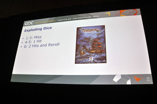 画像ギャラリー No.015のサムネイル画像 / ［GDC 2018］またボードゲームデザインデイがGDCにやってきた。ボードゲームにおけるランダマイザの特性とは