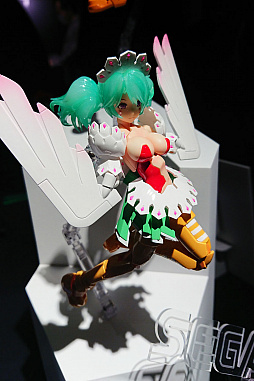 画像ギャラリー No.070のサムネイル画像 / 模型展示会「16bitModels」第3回の出展作品を紹介。1/12 せがた三四郎や美少女版のハリアー＆オパオパなど個性派作品が目白押し