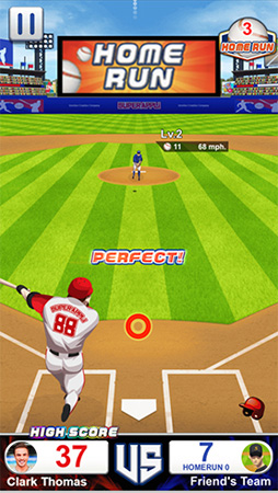 画像ギャラリー No.001のサムネイル画像 / スーパーアプリ，HTML5ゲーム「Super Baseball」をFacebook「Portal」で提供開始