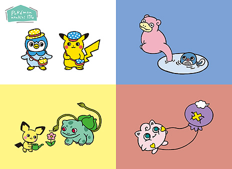 画像ギャラリー No.006のサムネイル画像 / 「ポケモン」と，“Suicaのペンギン”の坂崎千春氏がコラボ。コラボグッズ「Pokémon のんびりライフ」が2月8日より販売へ