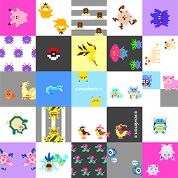 画像ギャラリー No.003のサムネイル画像 / ポケモンセンターとアウトドアブランド・LOGOSがコラボ。ドット絵のポケモンをあしらったチェアやシートなどの販売が5月30日に開始