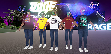 画像ギャラリー No.005のサムネイル画像 / eスポーツ観戦ができるバーチャル空間「V-RAGE」，8月29日，30日開催のRAGE ASIA 2020に合わせて正式ローンチへ