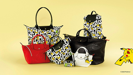 画像ギャラリー No.003のサムネイル画像 / ロンシャン×ポケモンコラボコレクションが全世界でローンチへ。国内の一部店舗とオンラインストアで10月9日先行発売