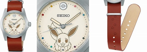 画像ギャラリー No.005のサムネイル画像 / 「ポケモン」のピカチュウ，イーブイ，ミュウツーをモチーフにした腕時計がセイコーから登場