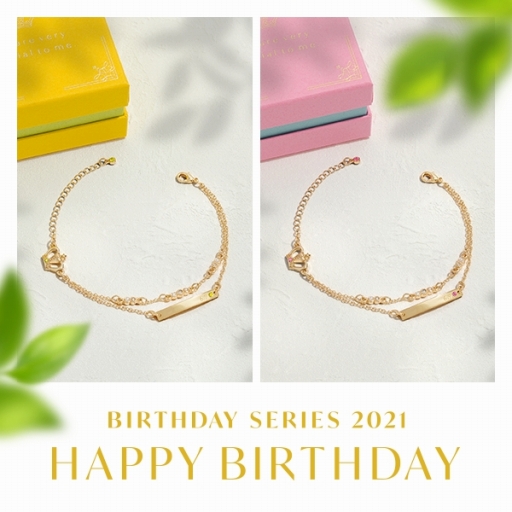 画像ギャラリー No.001のサムネイル画像 / 「うた☆プリ」，四ノ宮那月と来栖 翔の誕生日をお祝いするブレスレットの予約受付が開始