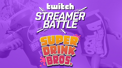 画像ギャラリー No.001のサムネイル画像 / 「SUPER DRINKS BROS.」のバトルライブがTwitchで3月7日20：00から配信