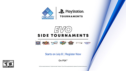 画像ギャラリー No.005のサムネイル画像 / SIE，格闘ゲーム大会「Evo コミュニティシリーズ」を発表。コミュニティを盛り上げる3つのオープン制トーナメントを6月10日より順次開催へ