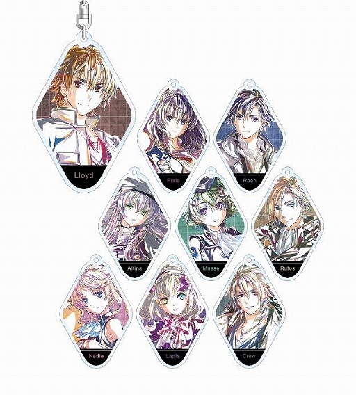 画像ギャラリー No.003のサムネイル画像 / 「英雄伝説 創の軌跡」，アクリルスタンドやアクリルキーホルダーなどのオリジナルグッズが登場
