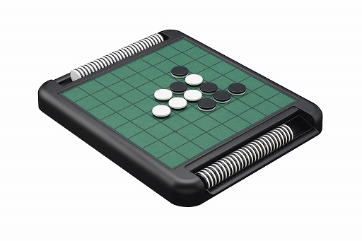 画像ギャラリー No.009のサムネイル画像 / 「カラーオセロ」が4月下旬に発売。盤面とオセロ石がオレンジ，ブルー，パールブラックに