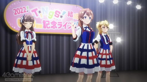 画像ギャラリー No.018のサムネイル画像 / TVアニメ「シャインポスト」の先行試写会が開催に。“絶対アイドル”を目指すTINGSのキャスト5人が登壇し，作品への思いを語った