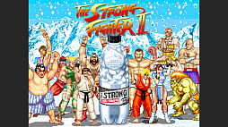 画像ギャラリー No.010のサムネイル画像 / 「ストリートファイターII」と，サントリーの“THE STRONG 天然水スパークリング”が驚きのコラボを発表。本格ARゲーム“ストロングファイター”が公開に