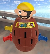 画像ギャラリー No.012のサムネイル画像 / 仮想空間で遊ぶ「メタバース 黒ひげ危機一発」が本日登場。メタバースプラットフォーム・cluster上で展開される，玩具を遊ぶ新ワールド