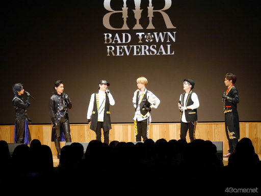 画像ギャラリー No.002のサムネイル画像 / カジノ×ライブ×男性キャラクターの音楽プロジェクト「BAD TOWN REVERSAL」。ダークで熱いパフォーマンスで魅せた，AGF2022のステージイベントをレポート！