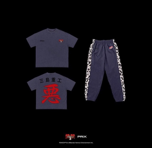 画像ギャラリー No.002のサムネイル画像 / 「鉄拳3」のアパレルグッズ，2023年にPrix Workshopで販売に。JPY決済にも対応