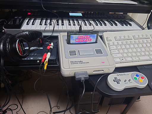 画像ギャラリー No.009のサムネイル画像 / スーパーファミコン音源をMIDIで鳴らせる「Super MIDI Pak」で，COSIOが“思い出のゲームサウンド”に挑む！