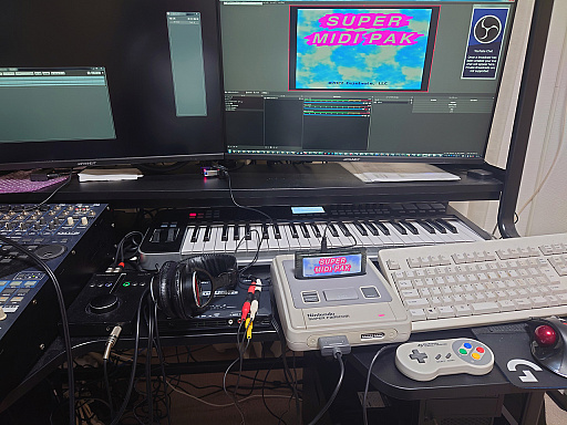 画像ギャラリー No.010のサムネイル画像 / スーパーファミコン音源をMIDIで鳴らせる「Super MIDI Pak」で，COSIOが“思い出のゲームサウンド”に挑む！