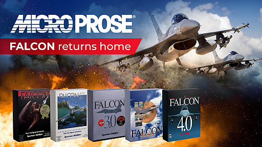 画像ギャラリー No.006のサムネイル画像 / 「Falcon」「Falcon 4.0」など，シリーズ4タイトルが，再びMicroProseにより販売開始
