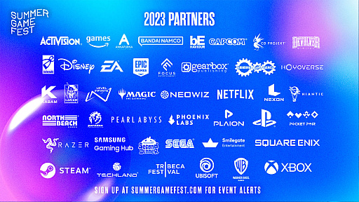 画像ギャラリー No.003のサムネイル画像 / 中止が発表されたE3に代わって注目される「Summer Game Fest 2023」，有観客イベントを日本時間6月9日に開催。チケットの販売開始