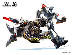 画像ギャラリー No.008のサムネイル画像 / 「ゾイド」，40周年記念商品“AZ-03 ムラサメライガー”を2024年1月下旬に発売。北斗の拳やパトレイバー，白上フブキとのコラボも明らかに