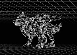 画像ギャラリー No.009のサムネイル画像 / 「ゾイド」，40周年記念商品“AZ-03 ムラサメライガー”を2024年1月下旬に発売。北斗の拳やパトレイバー，白上フブキとのコラボも明らかに