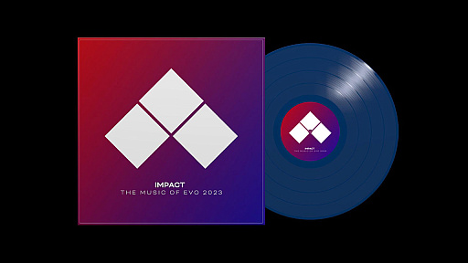 画像ギャラリー No.001のサムネイル画像 / 「EVO 2023」使用楽曲のアナログレコード「Impact: The Music of EVO 2023」，購入型クラファンを実施中。デジタル版も本日リリース