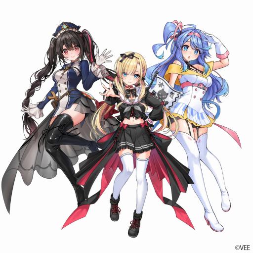 画像ギャラリー No.001のサムネイル画像 / ソニー・ミュージックによるVTuberプロジェクト「VEE」，新人VTuberユニット「Dev-f」のグッズとボイスを販売開始
