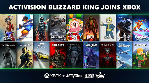 画像ギャラリー No.002のサムネイル画像 / Microsoft，Activision Blizzardの買収を完了したと発表。イギリス競争・市場庁の承認を受けて