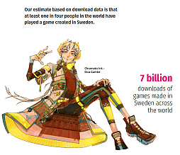 画像ギャラリー No.008のサムネイル画像 / 極寒の地にゲームの熱気が沸く？　国民の2人に1人がプレイヤーのスウェーデンを，ゲーム産業を年次レポートから探る