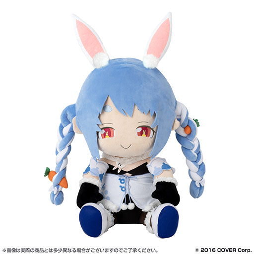 画像ギャラリー No.003のサムネイル画像 / ホロライブ・兎田ぺこらがPCクッションになって登場。全高約55cmのムフー顔が味わい深い一品で，デスクワークのお供におすすめ