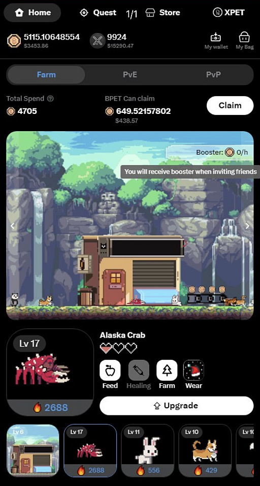 画像ギャラリー No.004のサムネイル画像 / 高いソーシャル性を売りにしたブロックチェーンゲームは，ユーザーに受け入れられるのか――月刊ブロックチェーンゲーム通信　第3号。今回の分析ターゲットは「Gas Hero」