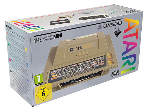 画像ギャラリー No.003のサムネイル画像 / 「Atari 400」をモデルにした「Atari 400 Mini」発表。400だけでなく，Atariの8ビットファミリー全般に対応したミニゲーム機