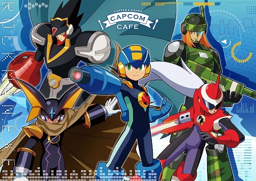 画像ギャラリー No.001のサムネイル画像 / カプコンカフェ，「ロックマンエグゼ」シリーズコラボ試食会レポート。バトルフィールドを再現したフードメニューなどユニークな品がラインナップ