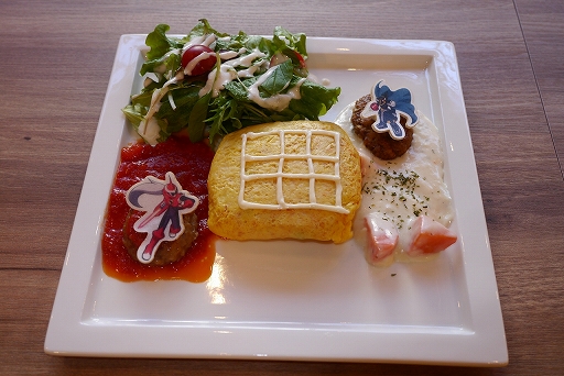 画像ギャラリー No.018のサムネイル画像 / カプコンカフェ，「ロックマンエグゼ」シリーズコラボ試食会レポート。バトルフィールドを再現したフードメニューなどユニークな品がラインナップ