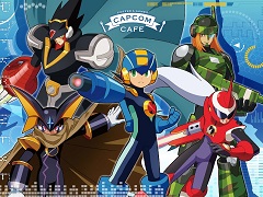 カプコンカフェ，「ロックマンエグゼ」シリーズコラボ試食会レポート。バトルフィールドを再現したフードメニューなどユニークな品がラインナップ